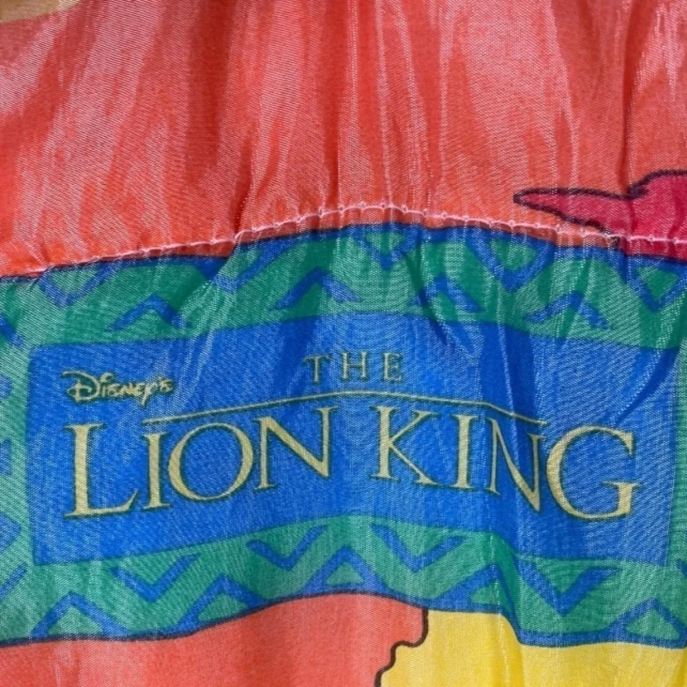 Vintage Disney Kids The Lion King Zip Sleeping Bag